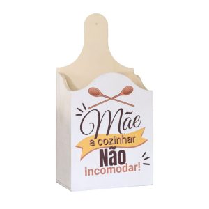 Suporte para colhere3s de pau - Mãe
