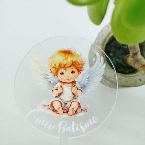 Topo de Bolo anjo