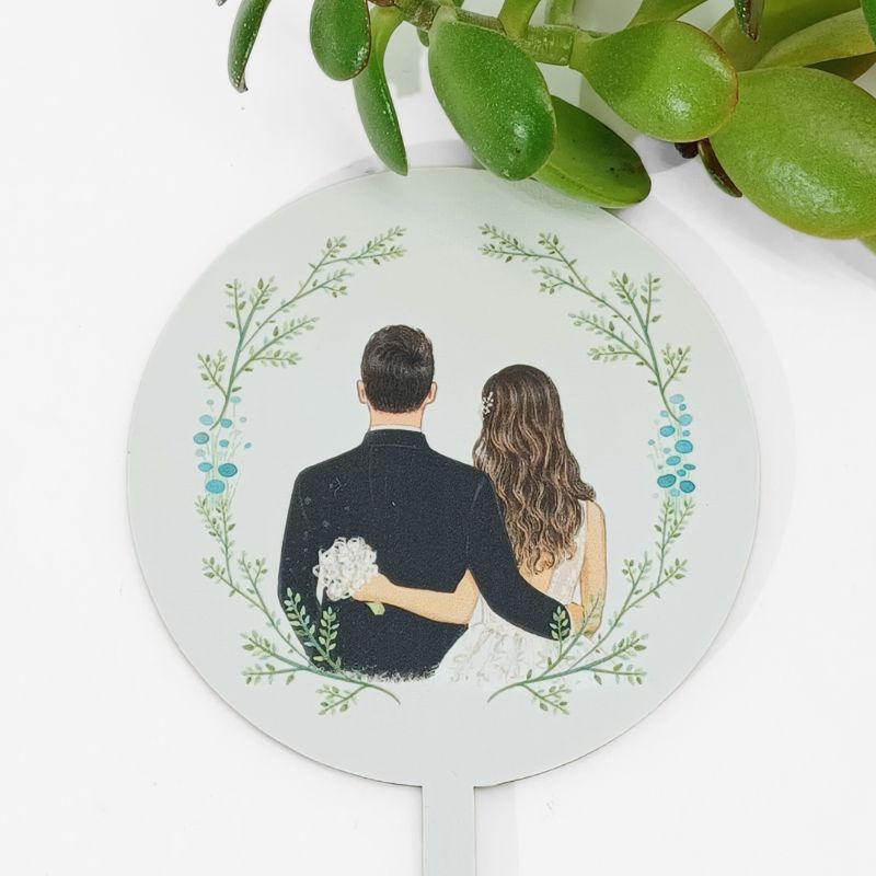 topo de bolo casamento